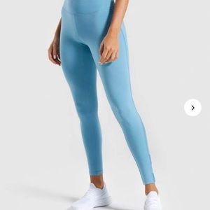 Gymshark Empower leggings blue teal XS